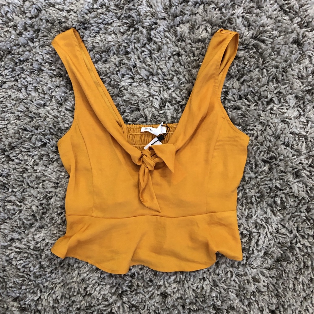 BCBGENERATION PEPLUM TOP S